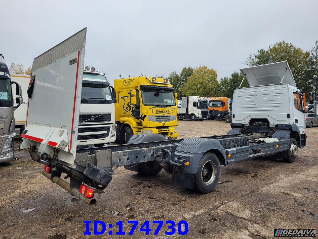 MERCEDES-BENZ Atego 1218 - Euro6 - Manual - Full Steel - Tovornjak-šasija: slika 5 MERCEDES-BENZ Atego 1218 - Euro6 - Manual - Full Steel - Tovornjak-šasija: slika 5