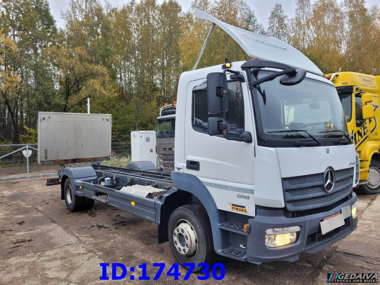 MERCEDES-BENZ Atego 1218 - Euro6 - Manual - Full Steel - Tovornjak-šasija: slika 4 MERCEDES-BENZ Atego 1218 - Euro6 - Manual - Full Steel - Tovornjak-šasija: slika 4
