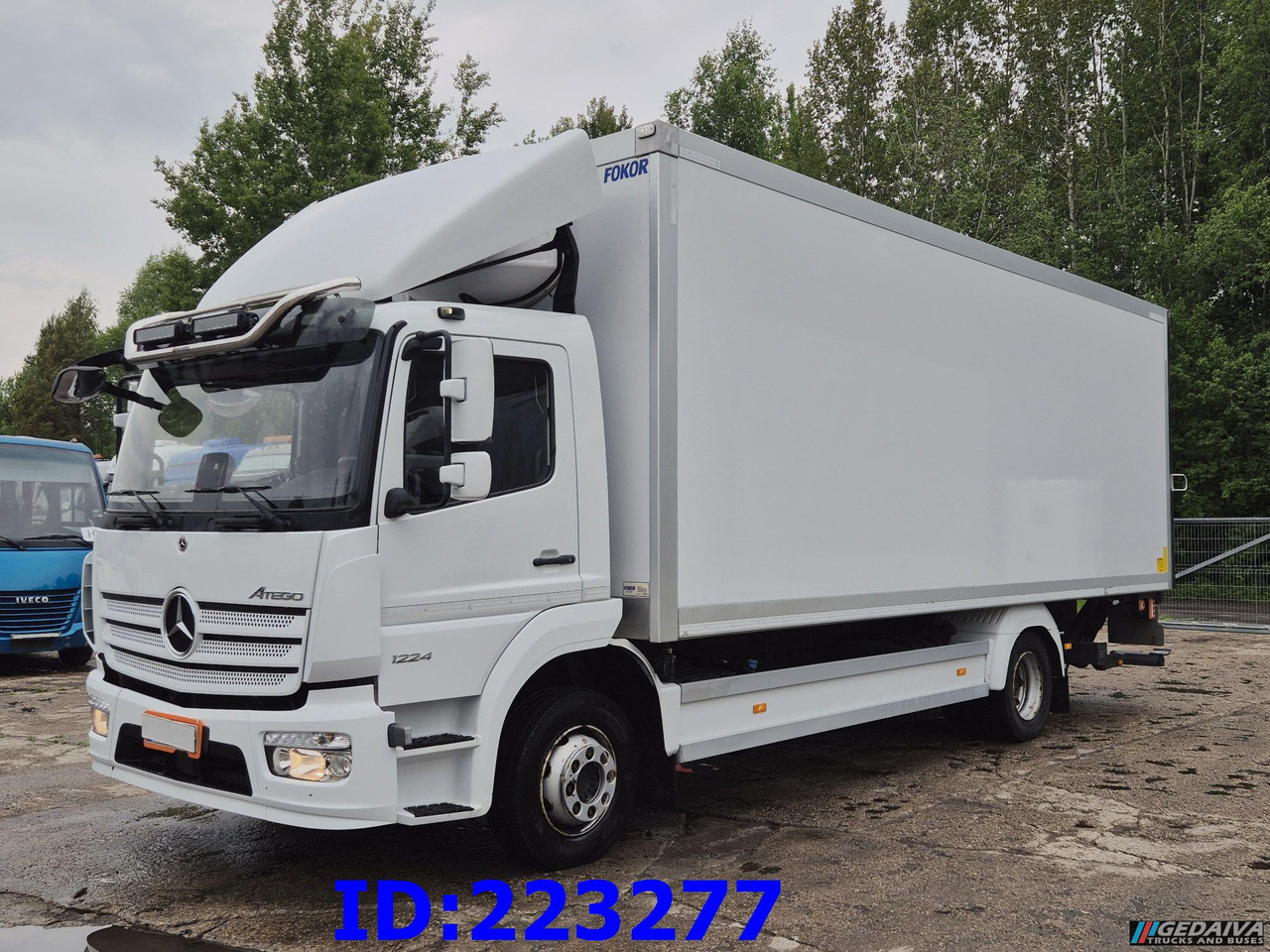 MERCEDES-BENZ Atego 1224 + Thermo King B-100 MAX - Tovornjak hladilnik: slika 1 MERCEDES-BENZ Atego 1224 + Thermo King B-100 MAX - Tovornjak hladilnik: slika 1