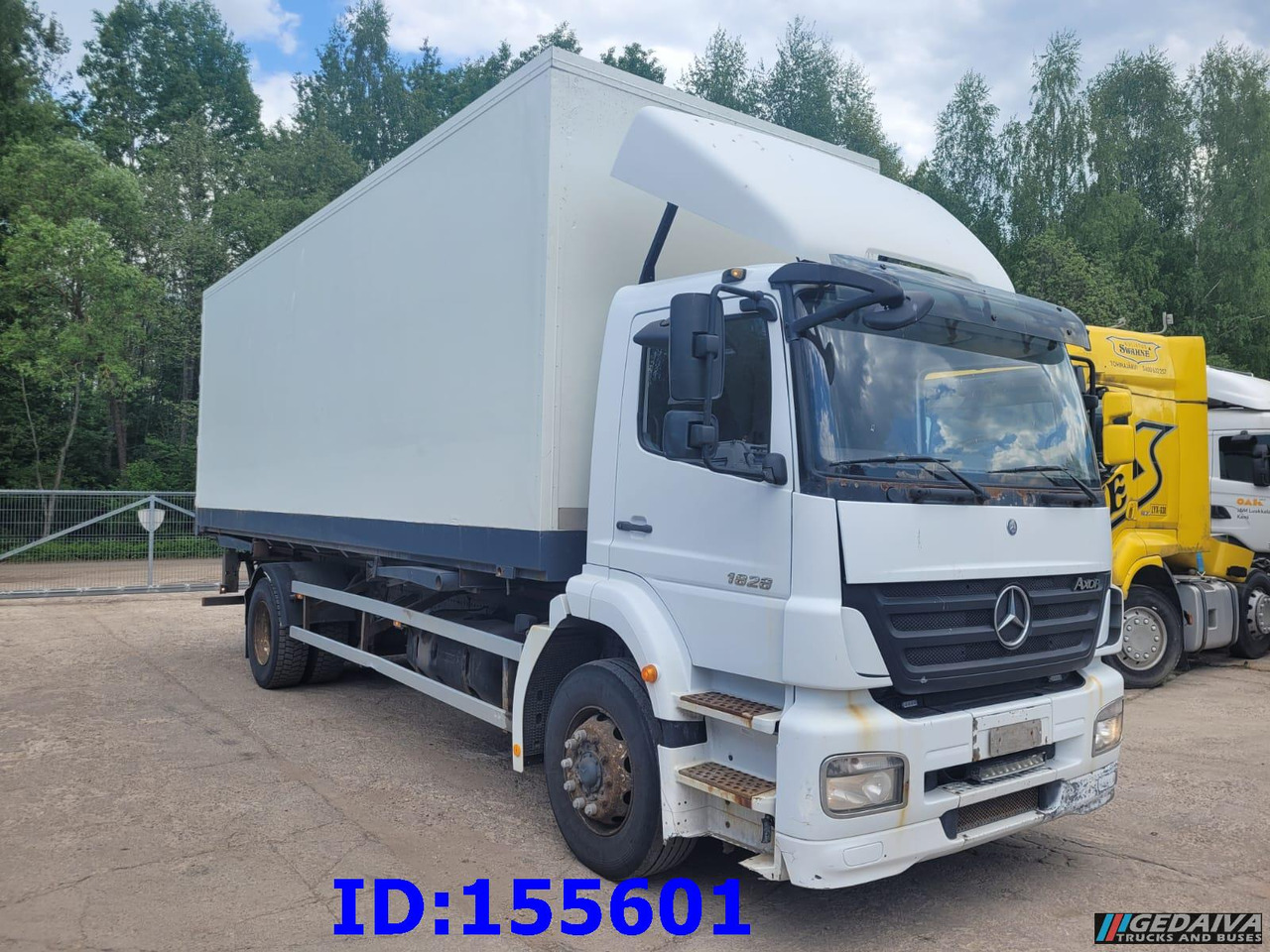 MERCEDES-BENZ Axor 1828 Manual - Izotermični tovornjak: slika 4 MERCEDES-BENZ Axor 1828 Manual - Izotermični tovornjak: slika 4