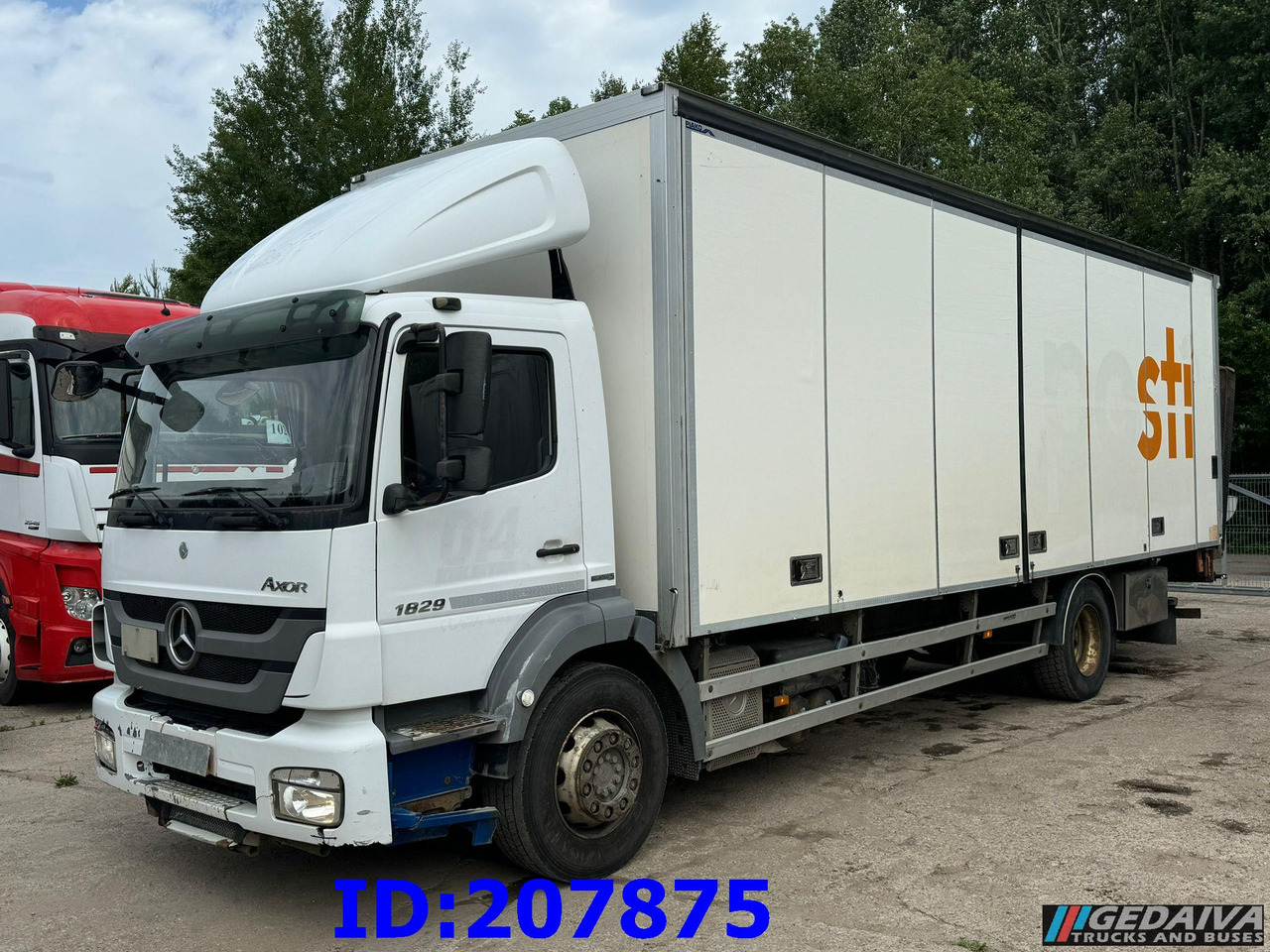 MERCEDES-BENZ Axor 1829 - Euro5 - Manual - Izotermični tovornjak: slika 1 MERCEDES-BENZ Axor 1829 - Euro5 - Manual - Izotermični tovornjak: slika 1