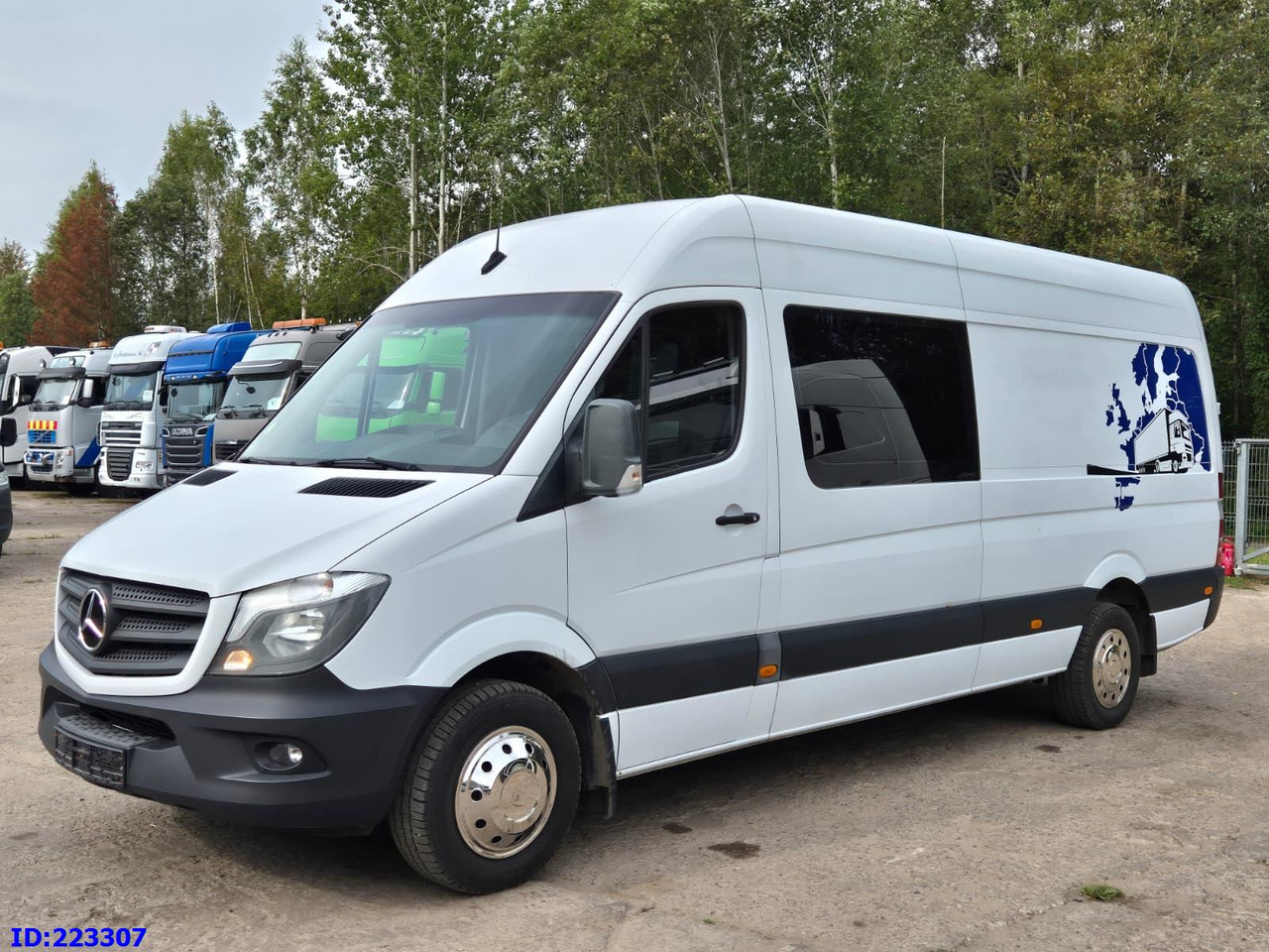 MERCEDES-BENZ Sprinter 316 Euro6 - Dostavno vozilo z dvojno kabino: slika 1 MERCEDES-BENZ Sprinter 316 Euro6 - Dostavno vozilo z dvojno kabino: slika 1