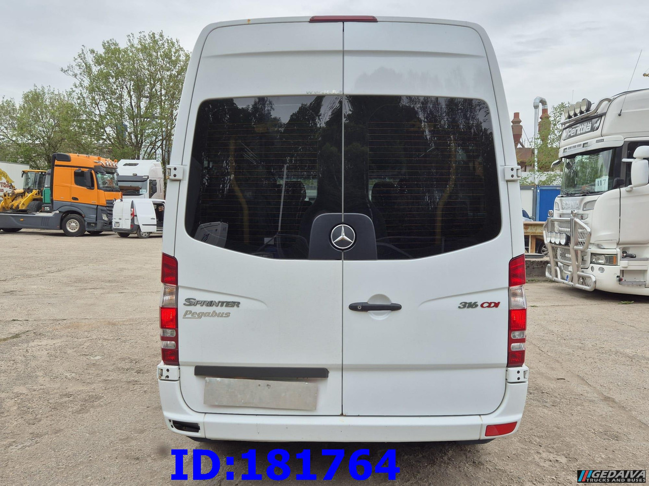 Potovalni avtobus MERCEDES-BENZ Sprinter 316 Pegabus Euro5: slika 6