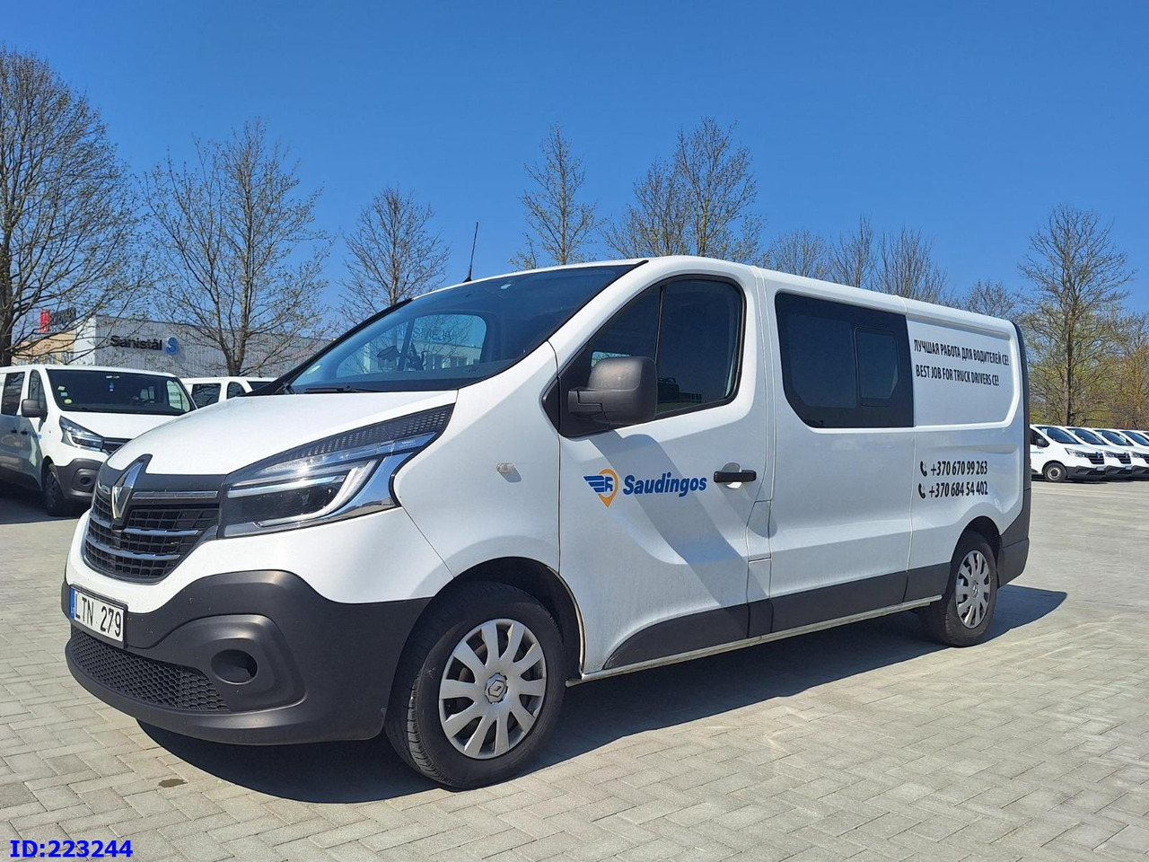 RENAULT Trafic (6pcs. available) - Dostavno vozilo z dvojno kabino: slika 5 RENAULT Trafic (6pcs. available) - Dostavno vozilo z dvojno kabino: slika 5