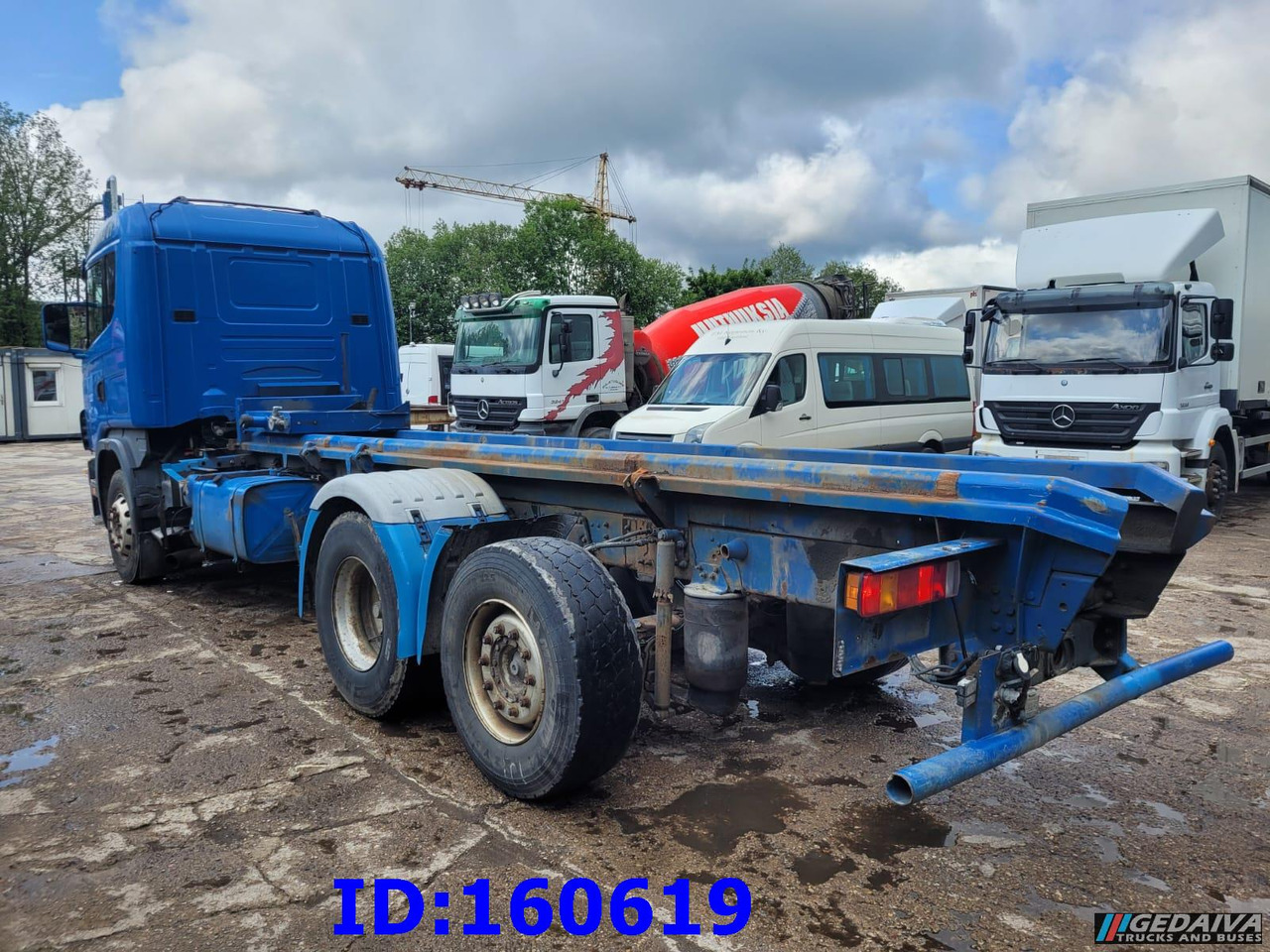 SCANIA 124 420 6x2 Manual Retarder - Tovornjak-šasija: slika 5 SCANIA 124 420 6x2 Manual Retarder - Tovornjak-šasija: slika 5