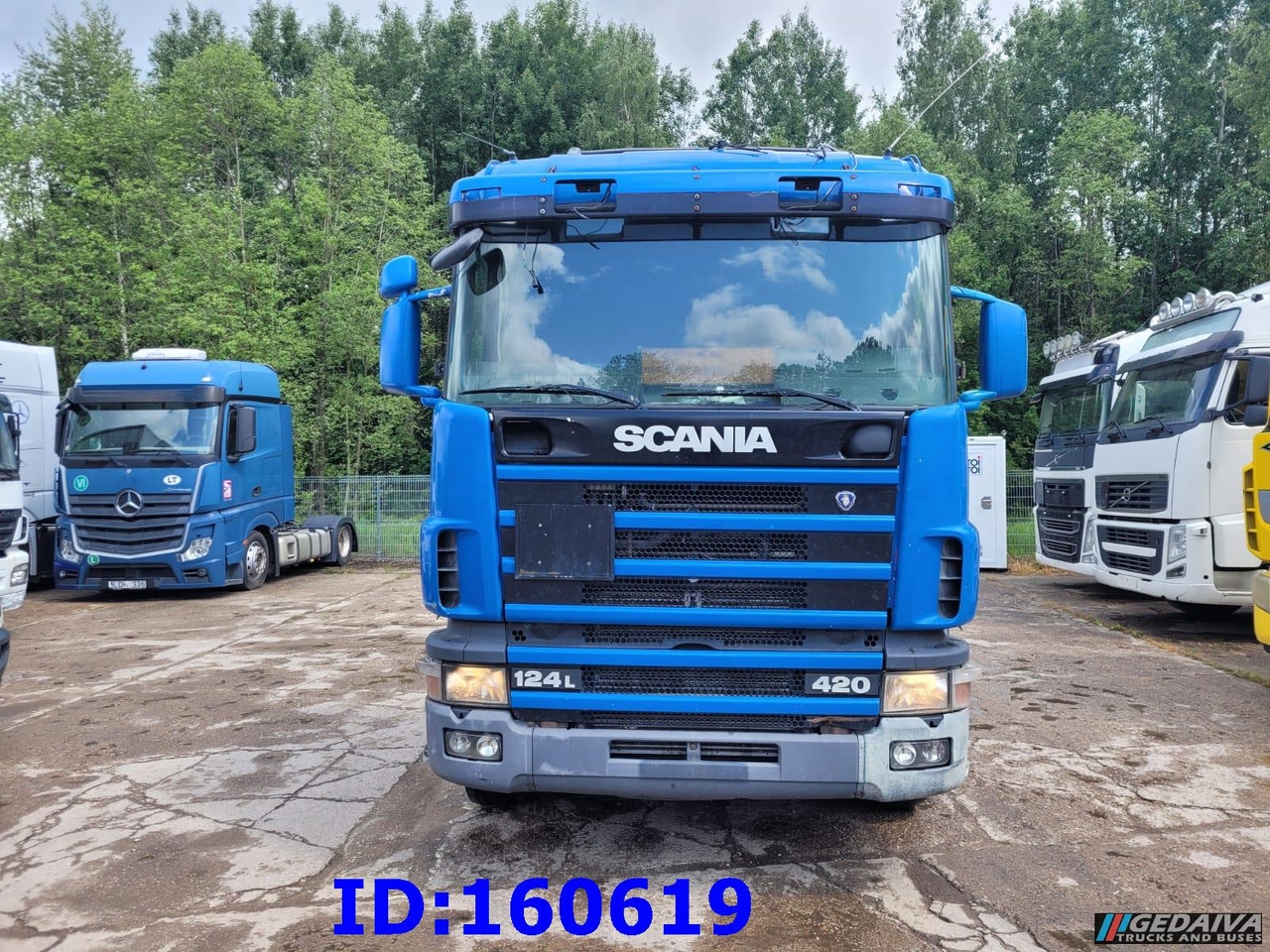 SCANIA 124 420 6x2 Manual Retarder - Tovornjak-šasija: slika 2 SCANIA 124 420 6x2 Manual Retarder - Tovornjak-šasija: slika 2