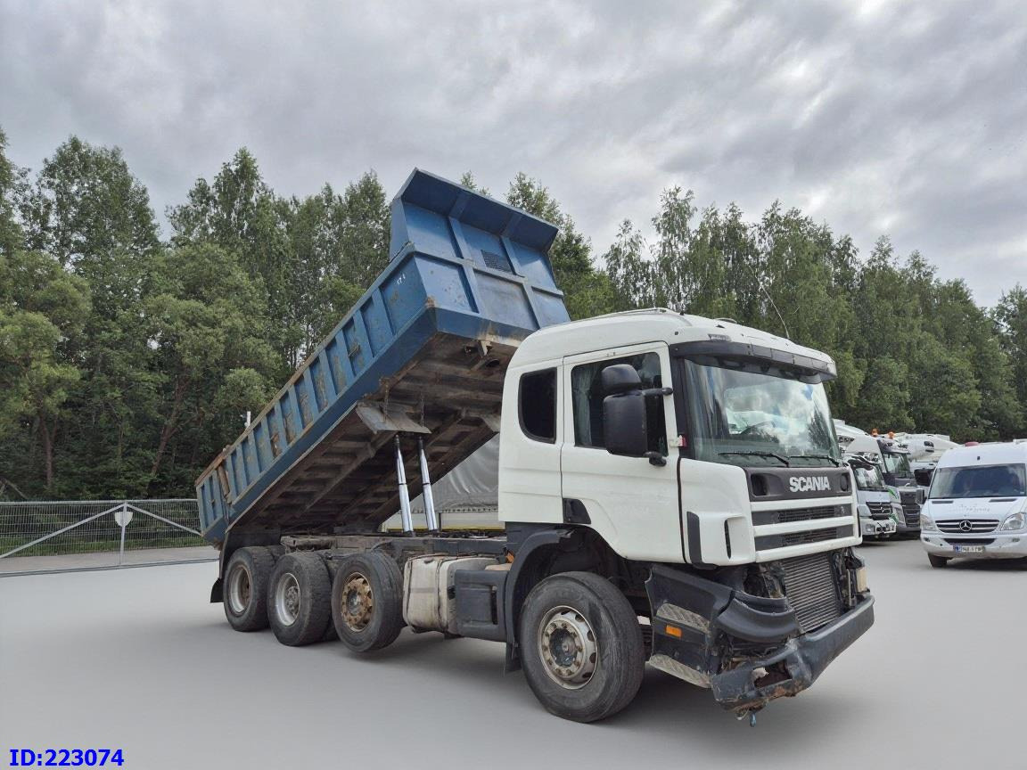 SCANIA 124 8x2 - Manual - Full steel - Tovornjak prekucnik: slika 4 SCANIA 124 8x2 - Manual - Full steel - Tovornjak prekucnik: slika 4