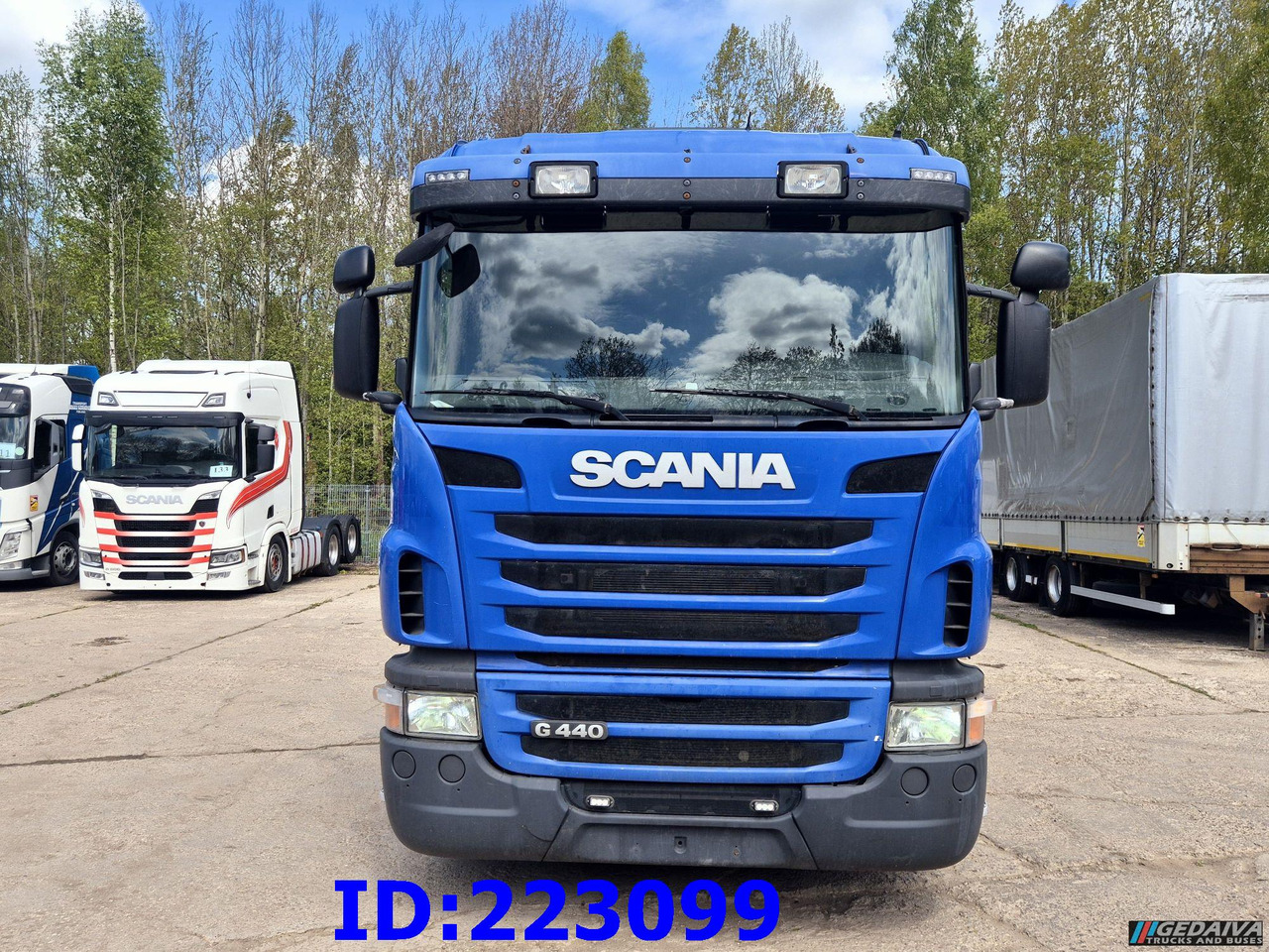 SCANIA G440 6x2 + Crane HIAB X-Hiduo 188 - Tovornjak s kesonom: slika 2 SCANIA G440 6x2 + Crane HIAB X-Hiduo 188 - Tovornjak s kesonom: slika 2