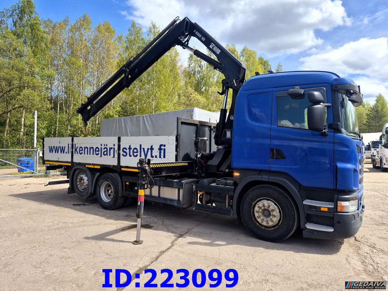 SCANIA G440 6x2 + Crane HIAB X-Hiduo 188 - Tovornjak s kesonom: slika 4 SCANIA G440 6x2 + Crane HIAB X-Hiduo 188 - Tovornjak s kesonom: slika 4