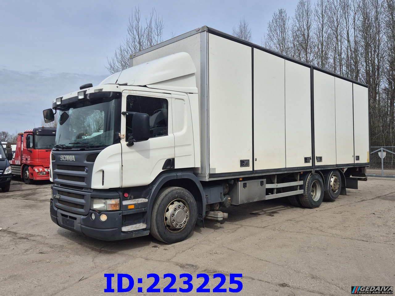 SCANIA P380 6x2 Open side box - Tovornjak zabojnik: slika 1 SCANIA P380 6x2 Open side box - Tovornjak zabojnik: slika 1