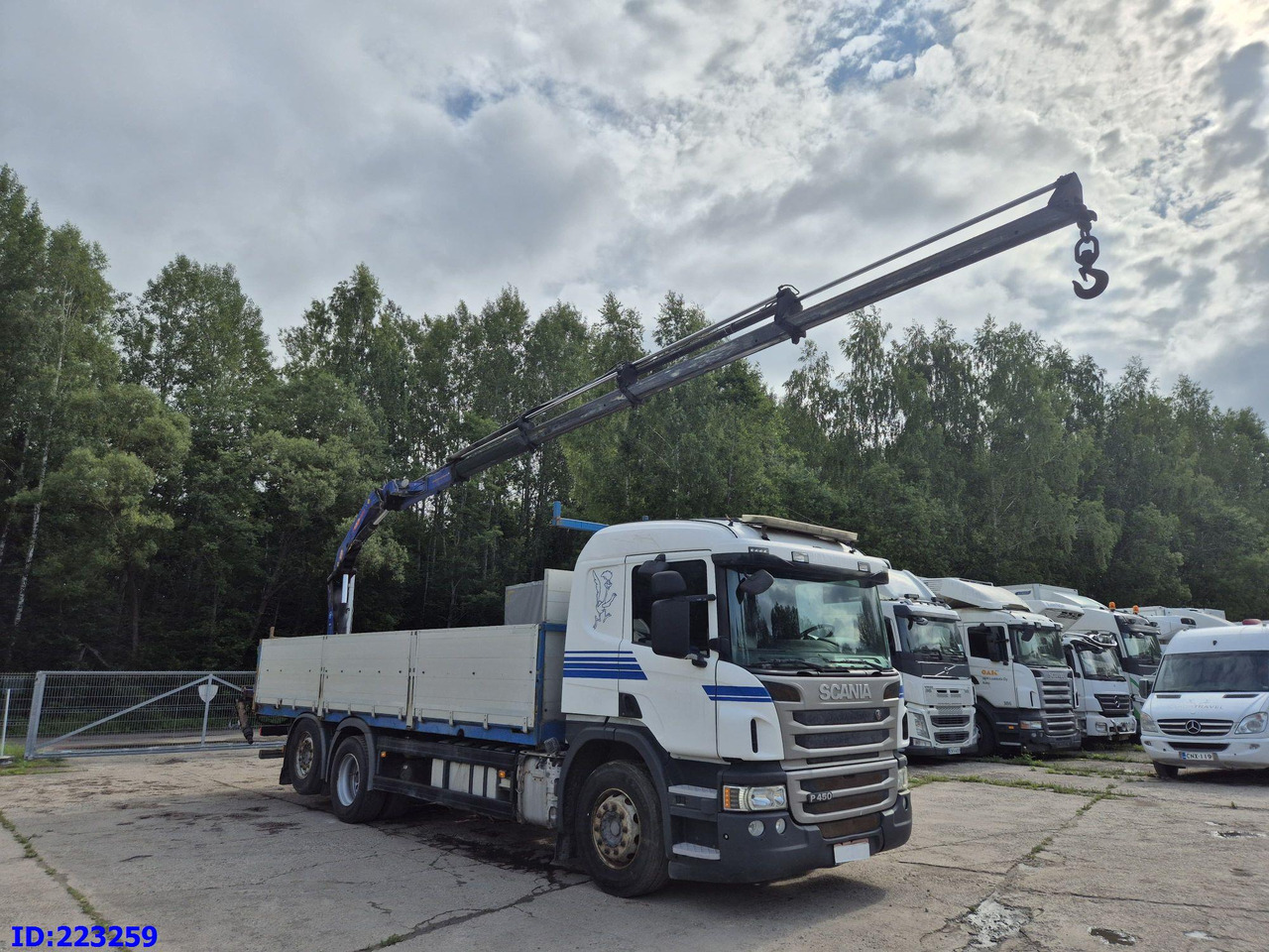 SCANIA P450 6x2 Steering axle Euro6 + PM 13.5SP - Tovornjak s kesonom: slika 4 SCANIA P450 6x2 Steering axle Euro6 + PM 13.5SP - Tovornjak s kesonom: slika 4