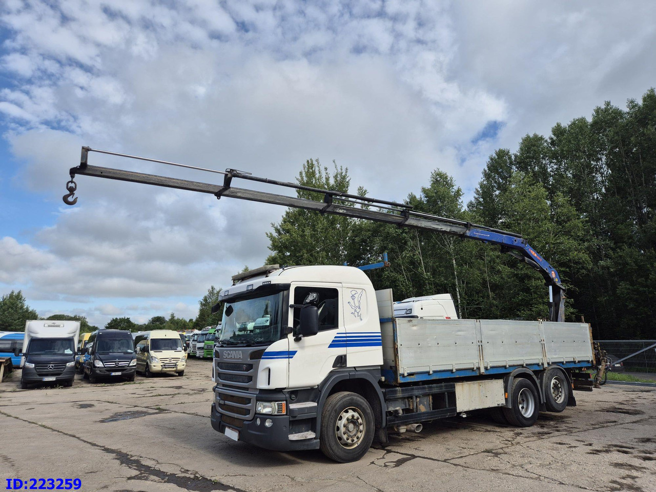 SCANIA P450 6x2 Steering axle Euro6 + PM 13.5SP - Tovornjak s kesonom: slika 1 SCANIA P450 6x2 Steering axle Euro6 + PM 13.5SP - Tovornjak s kesonom: slika 1