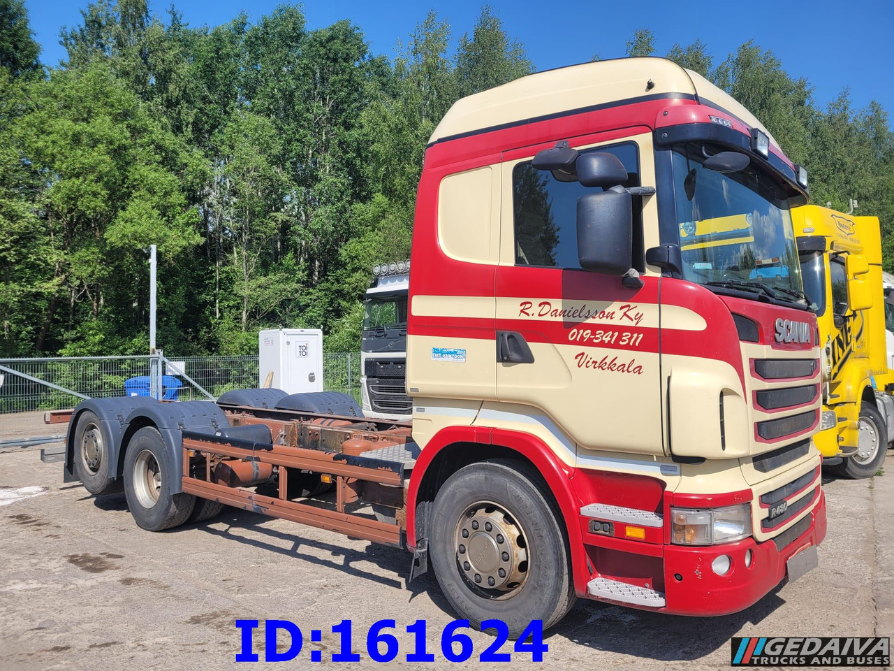 SCANIA R480 6X2 Euro5 Steering axle - Tovornjak-šasija: slika 4 SCANIA R480 6X2 Euro5 Steering axle - Tovornjak-šasija: slika 4