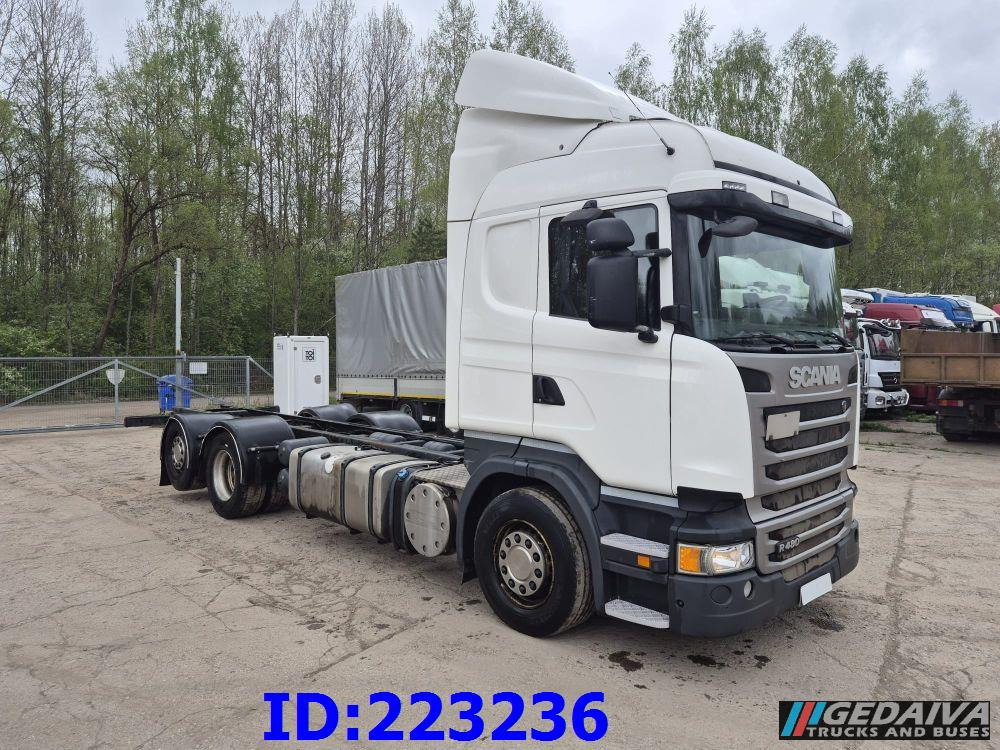 SCANIA R480 6X2 Steering axle - Tovornjak-šasija: slika 4 SCANIA R480 6X2 Steering axle - Tovornjak-šasija: slika 4