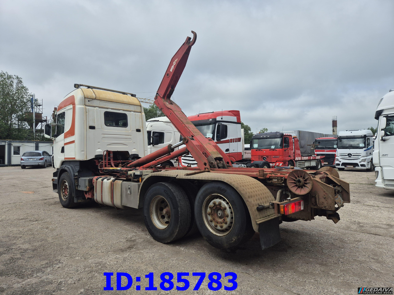 Kotalni prekucni tovornjak SCANIA R500 6x2 Hook lift: slika 6