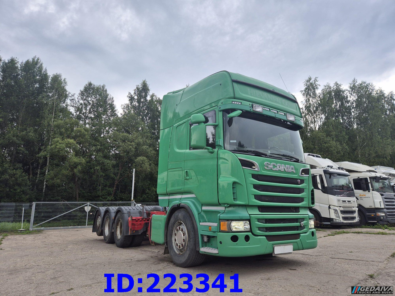 SCANIA R620 - 8x4 - Steering axle - Retarder - Tovornjak-šasija: slika 4 SCANIA R620 - 8x4 - Steering axle - Retarder - Tovornjak-šasija: slika 4