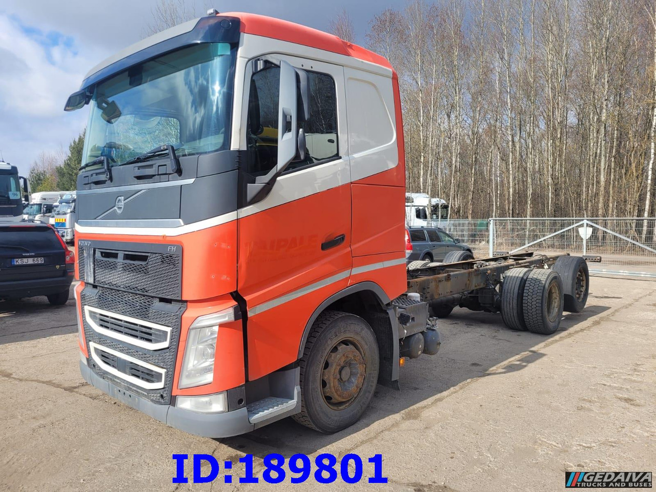 VOLVO FH13 500HP 6x2 Euro6 - Tovornjak-šasija: slika 1 VOLVO FH13 500HP 6x2 Euro6 - Tovornjak-šasija: slika 1