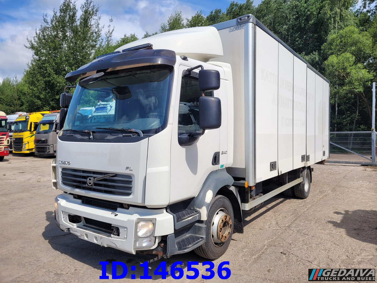 VOLVO FL 240HP - 4x2 - Manual - Euro5 - Tovornjak zabojnik: slika 1 VOLVO FL 240HP - 4x2 - Manual - Euro5 - Tovornjak zabojnik: slika 1
