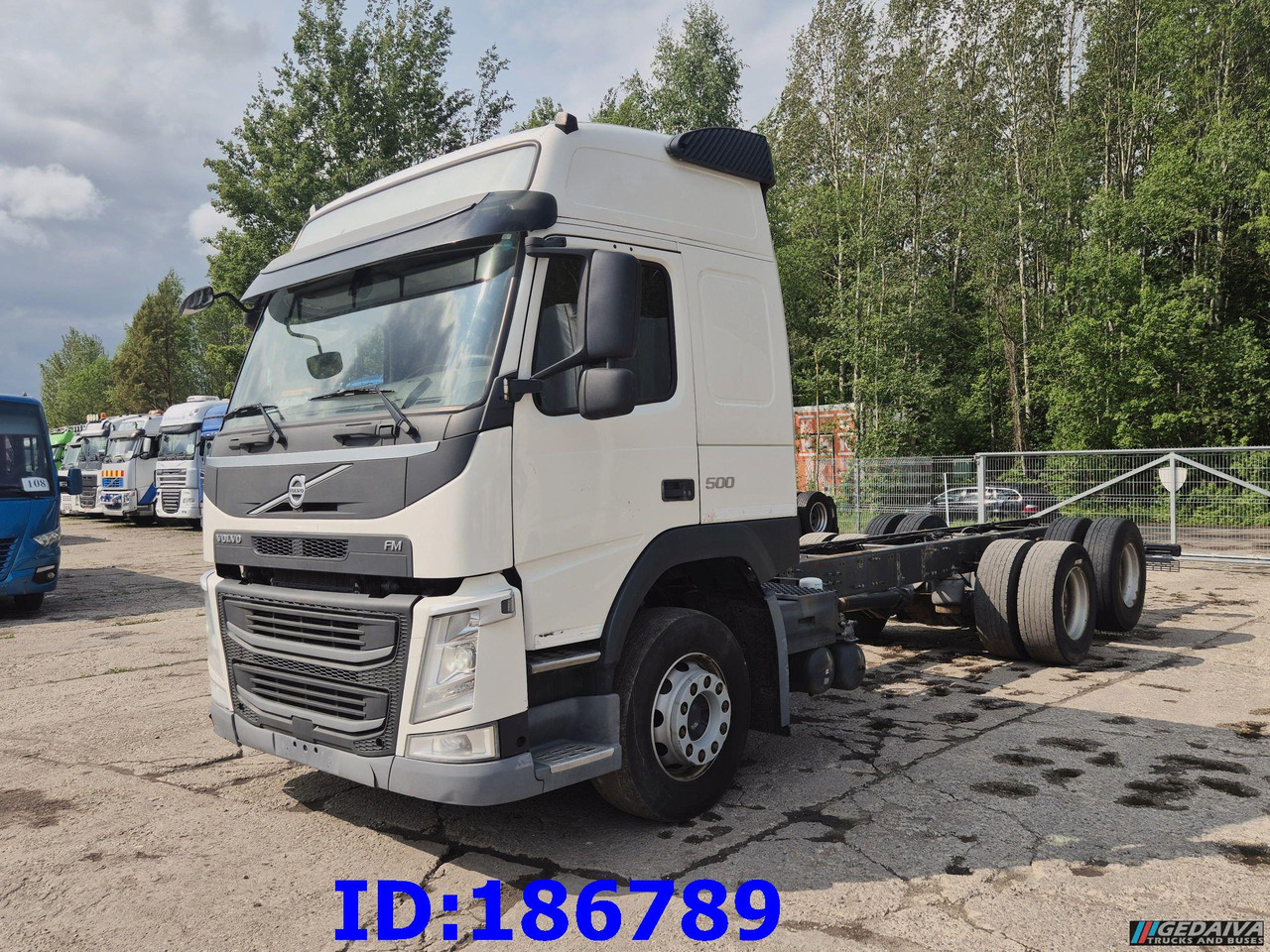 VOLVO FM13 500HP 6x2 - Tovornjak-šasija: slika 1 VOLVO FM13 500HP 6x2 - Tovornjak-šasija: slika 1