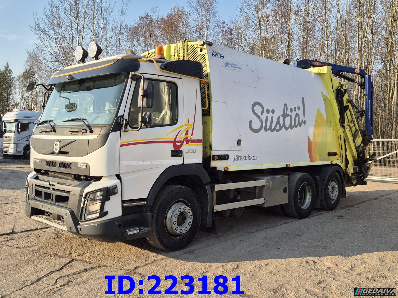 VOLVO FMX 11 330HP 6x2 (Steering axel) - Euro6 - Smetarski tovornjak: slika 1 VOLVO FMX 11 330HP 6x2 (Steering axel) - Euro6 - Smetarski tovornjak: slika 1