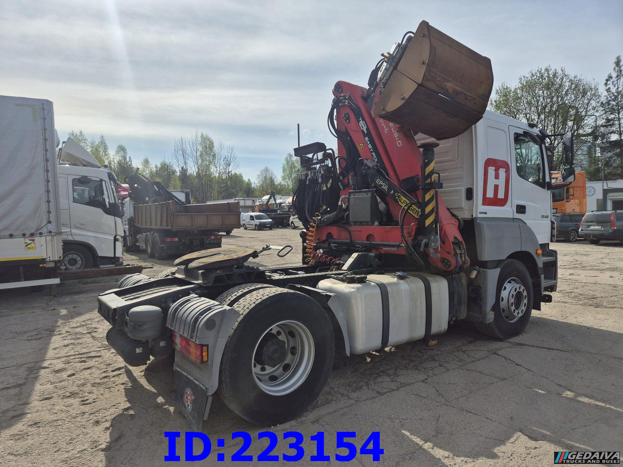 MERCEDES-BENZ Axor 1840 + Crane Epsilon Palfinger 0150Z - Vlačilec: slika 5 MERCEDES-BENZ Axor 1840 + Crane Epsilon Palfinger 0150Z - Vlačilec: slika 5