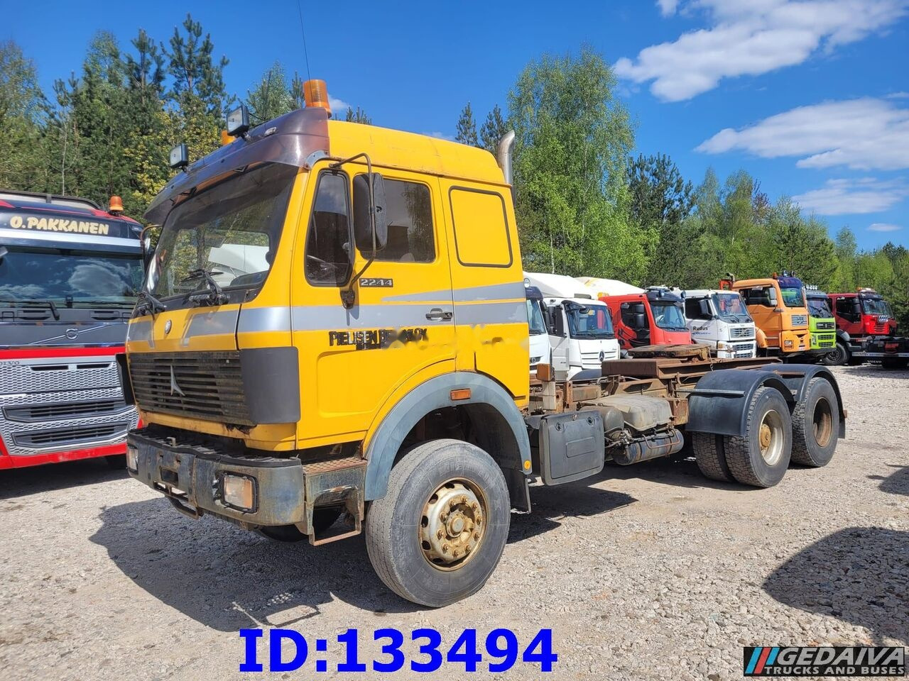 Vlačilec Mercedes-Benz SK 2544 6x2 - Manual - Full Steel: slika 1