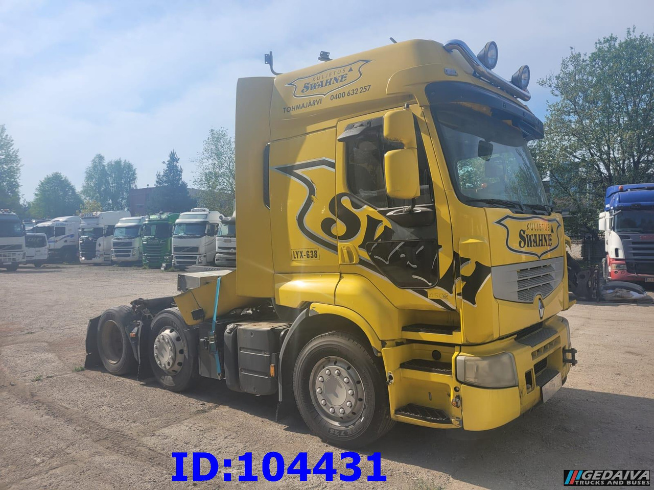 RENAULT Premium 450 6x2 Manual (No gearbox) - Vlačilec: slika 1 RENAULT Premium 450 6x2 Manual (No gearbox) - Vlačilec: slika 1