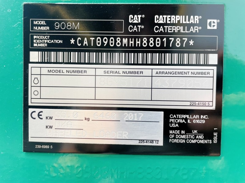 Caterpillar 908M (3637) - Kolesni nakladalec: slika 3 Caterpillar 908M (3637) - Kolesni nakladalec: slika 3