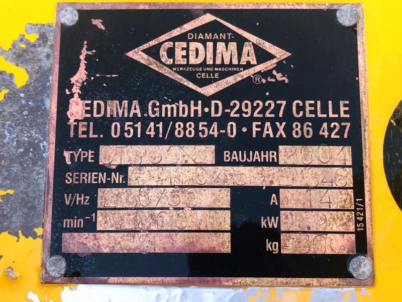 Cedima CTS 59.5 (3200) - Gradbena oprema: slika 3 Cedima CTS 59.5 (3200) - Gradbena oprema: slika 3