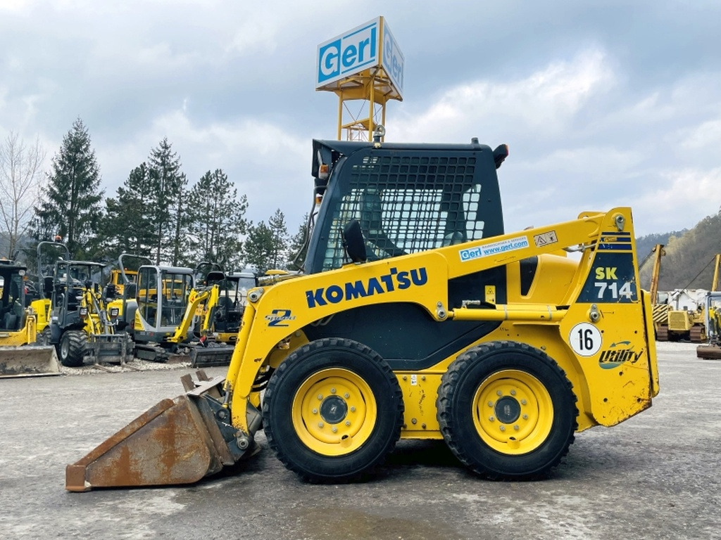 Komatsu SK714-5 (3947) - Mini nakladalec: slika 1 Komatsu SK714-5 (3947) - Mini nakladalec: slika 1