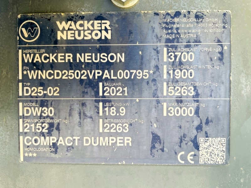 Neuson DW30 (3843) - Mini demper: slika 3 Neuson DW30 (3843) - Mini demper: slika 3