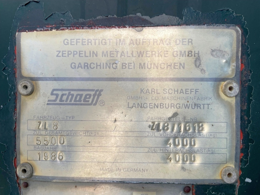 Schaeff ZL8 (4028) - Kolesni nakladalec: slika 5 Schaeff ZL8 (4028) - Kolesni nakladalec: slika 5