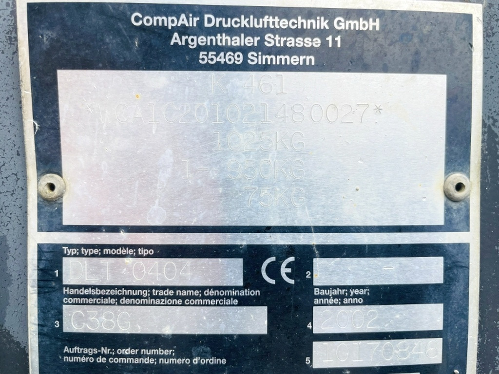 Vergleich C38G (4048) - Zračni kompresor: slika 3 Vergleich C38G (4048) - Zračni kompresor: slika 3