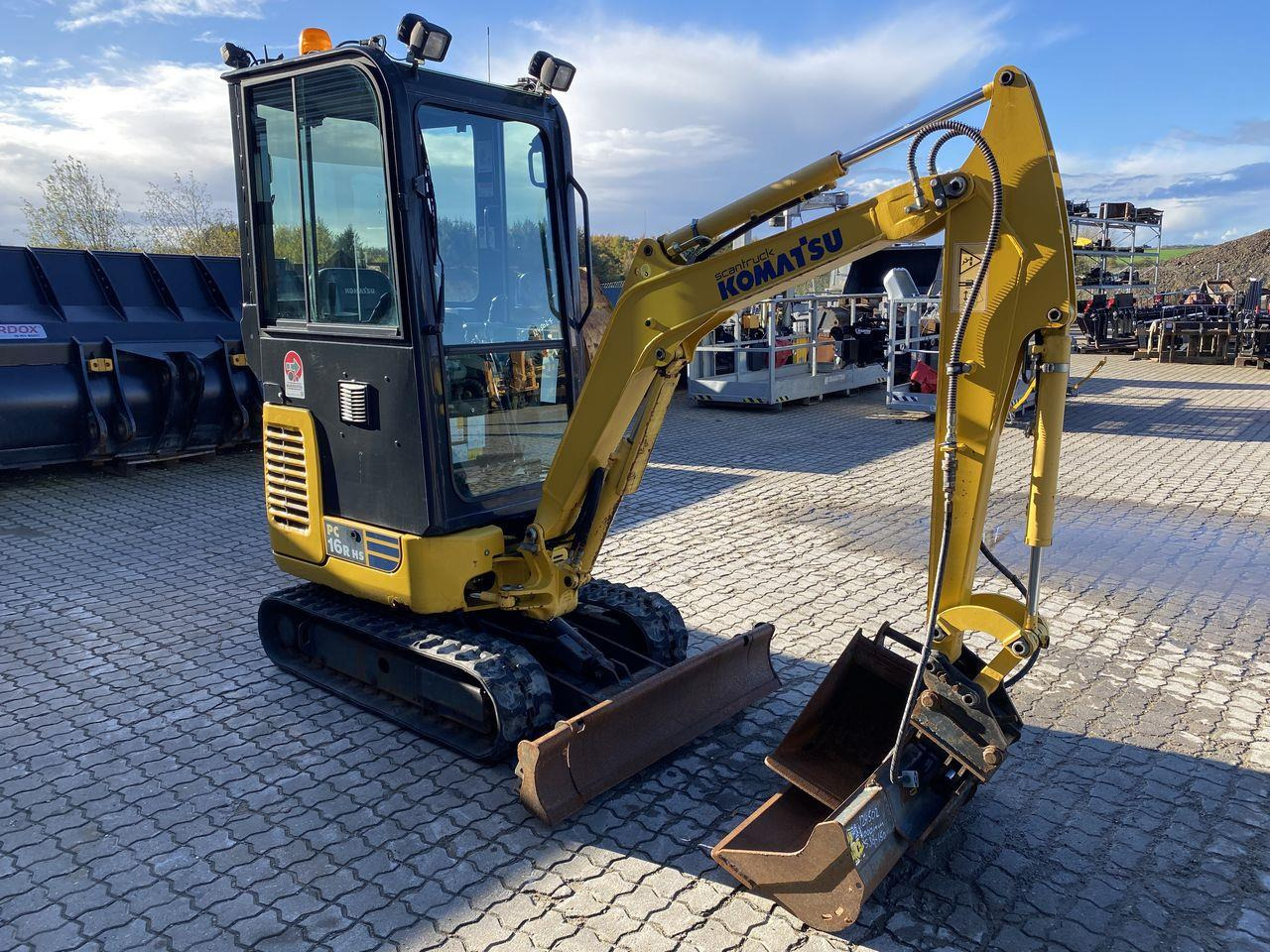 Komatsu PC16R-3HS - Mini bager: slika 5 Komatsu PC16R-3HS - Mini bager: slika 5