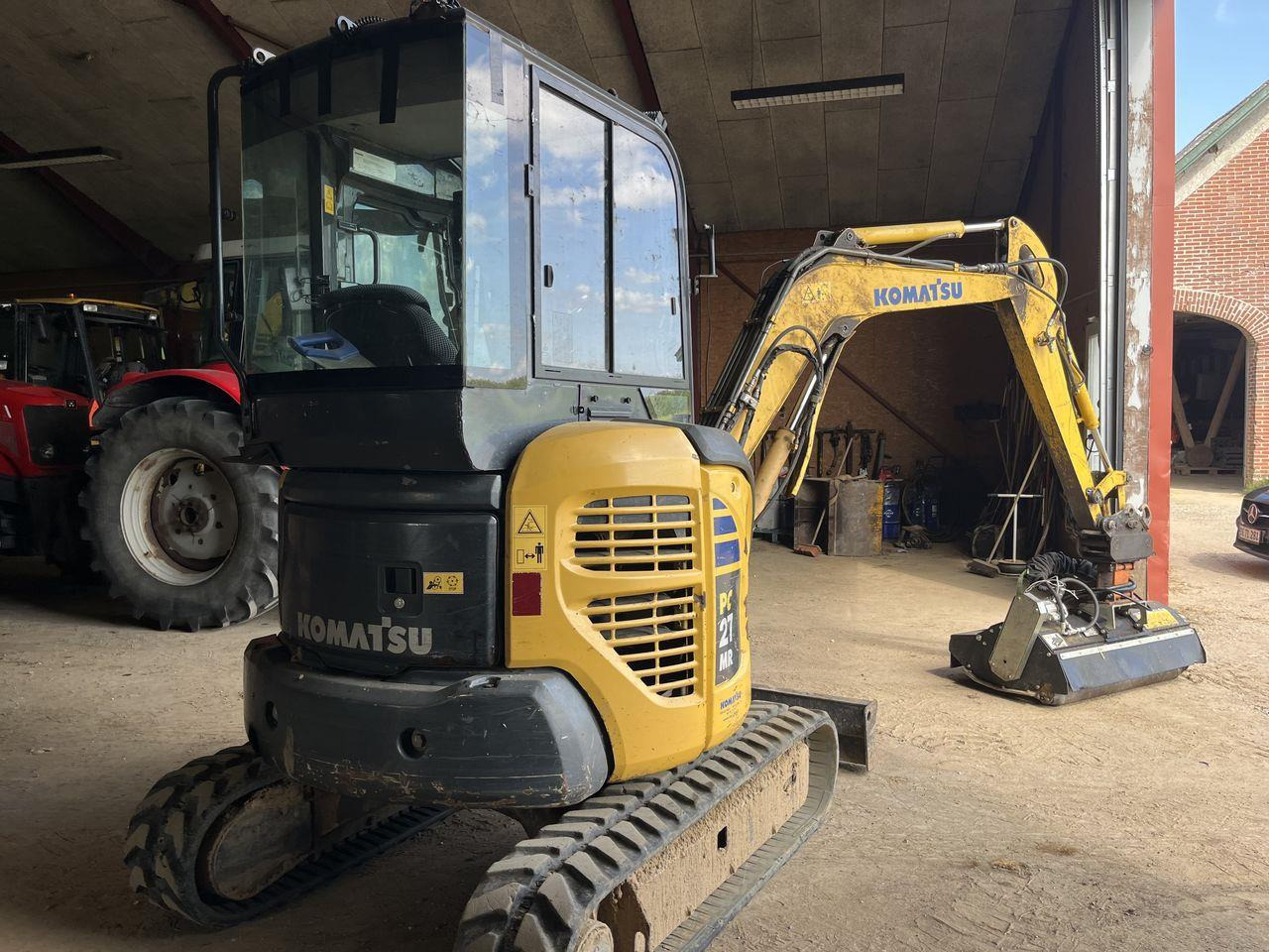 Komatsu PC27MR-2 - Mini bager: slika 2 Komatsu PC27MR-2 - Mini bager: slika 2