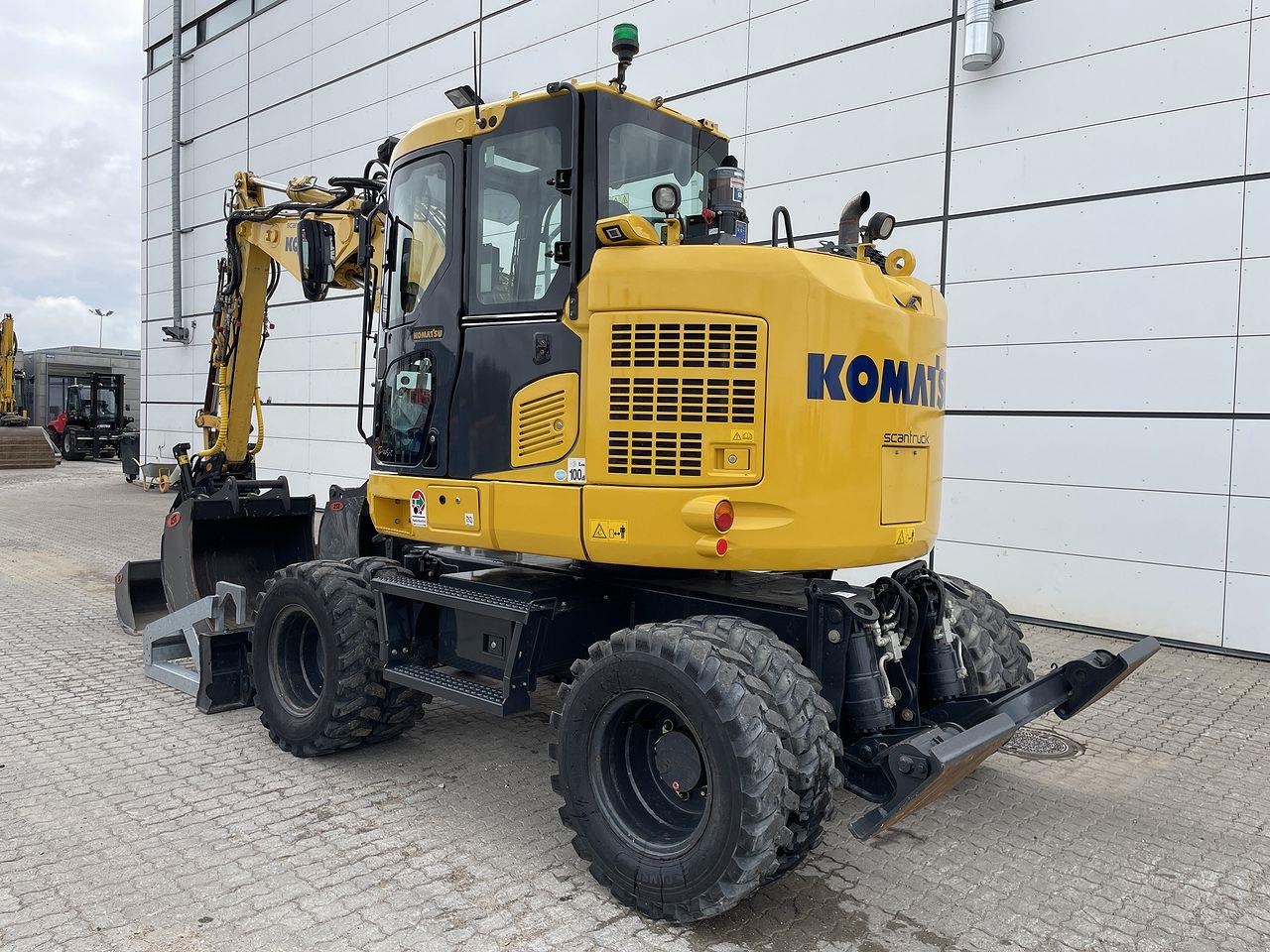 Komatsu PW118MR-11 - Mini bager: slika 2 Komatsu PW118MR-11 - Mini bager: slika 2