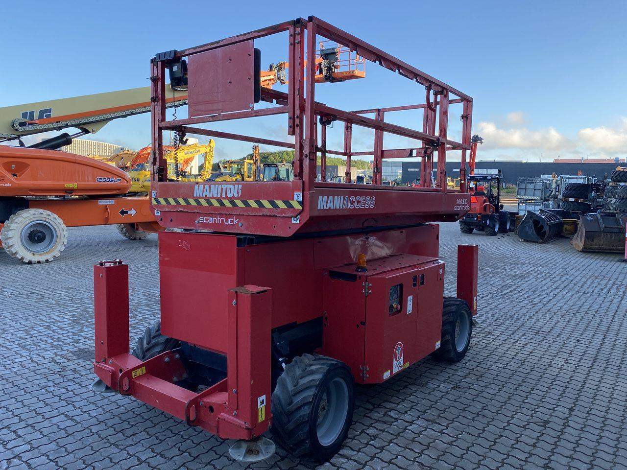 Manitou 140SC - Škarjasta dvižna ploščad: slika 4 Manitou 140SC - Škarjasta dvižna ploščad: slika 4