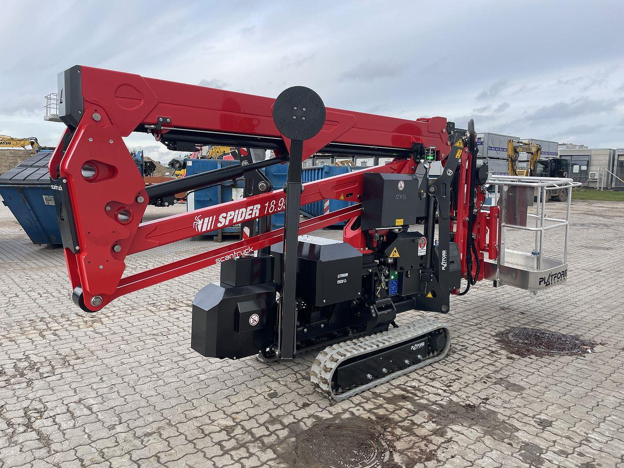 Platform Basket Spider 18.95 E - Lithium - Dvižna košara pajek: slika 4 Platform Basket Spider 18.95 E - Lithium - Dvižna košara pajek: slika 4