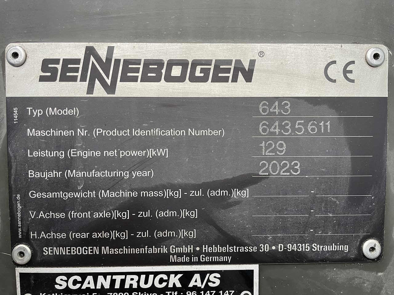 Bager za prekladanje primarnih/ Sekundarnih surovin SENNEBOGEN 643E-R: slika 12 Bager za prekladanje primarnih/ Sekundarnih surovin SENNEBOGEN 643E-R: slika 12