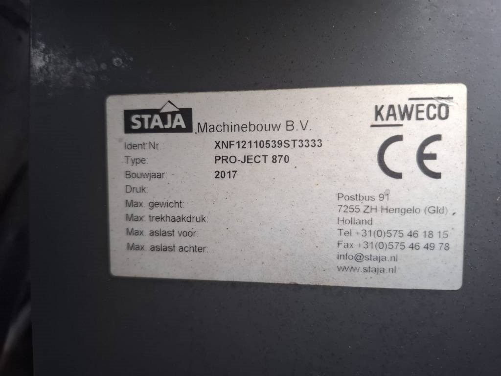 Kaweco Pro-ject 870 zodenbemester - Trosilnik gnoja: slika 4 Kaweco Pro-ject 870 zodenbemester - Trosilnik gnoja: slika 4