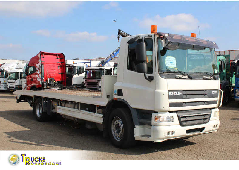 DAF CF 75.410 + HYDROLIC PLATFORM + EURO 5 + REMOTE + MANUAL - Tovornjak avtotransporter: slika 1 DAF CF 75.410 + HYDROLIC PLATFORM + EURO 5 + REMOTE + MANUAL - Tovornjak avtotransporter: slika 1