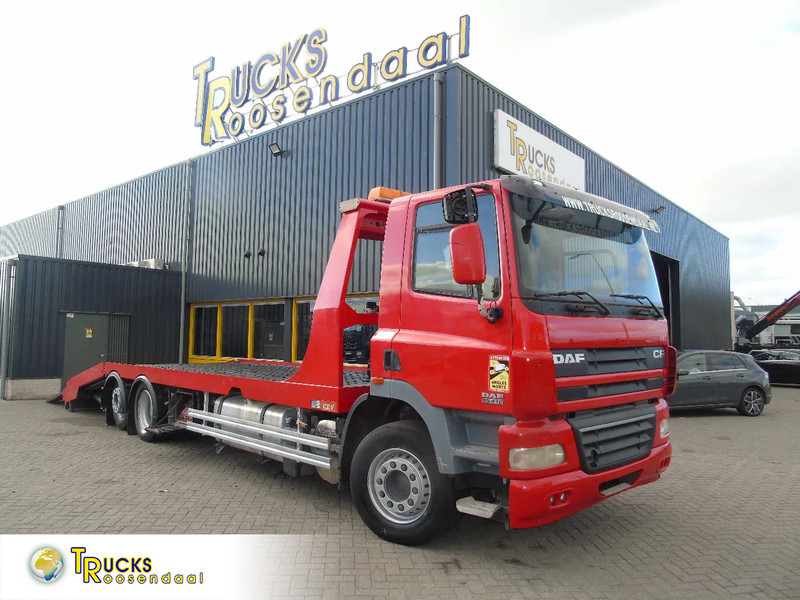 DAF CF 85.410 + EURO 5 + HYDRO RAMPS + 6X2 + RETARDER - Tovornjak avtotransporter: slika 1 DAF CF 85.410 + EURO 5 + HYDRO RAMPS + 6X2 + RETARDER - Tovornjak avtotransporter: slika 1