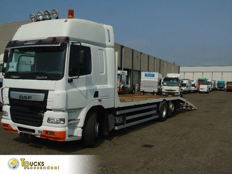 DAF CF 85.430 + RAMPS HYDRO + 6x2 - Tovornjak avtotransporter: slika 1 DAF CF 85.430 + RAMPS HYDRO + 6x2 - Tovornjak avtotransporter: slika 1