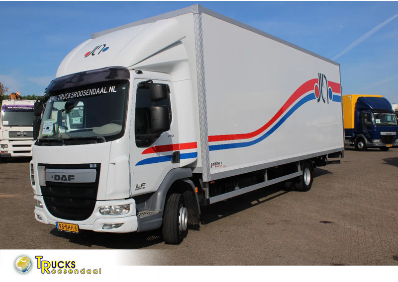 DAF LF 210 + EURO 6 + 12T + LIFT - Tovornjak zabojnik: slika 1 DAF LF 210 + EURO 6 + 12T + LIFT - Tovornjak zabojnik: slika 1