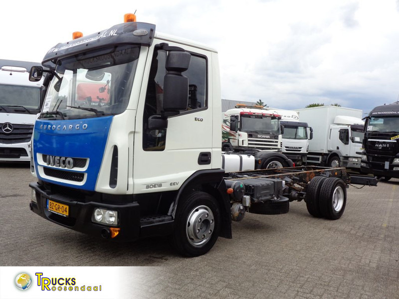 Iveco EuroCargo 80E18 + PTO + Euro 5 + blad-blad - Tovornjak-šasija: slika 1 Iveco EuroCargo 80E18 + PTO + Euro 5 + blad-blad - Tovornjak-šasija: slika 1