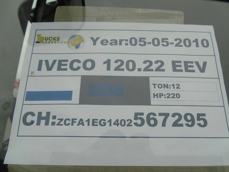 Iveco Eurocargo 120E22 EEV - Tovornjak zabojnik: slika 4 Iveco Eurocargo 120E22 EEV - Tovornjak zabojnik: slika 4