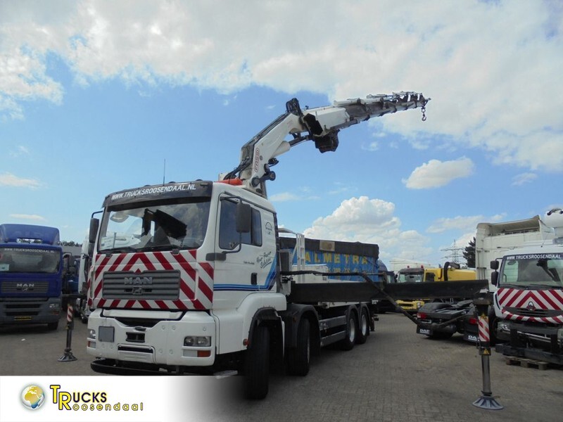MAN TGA 41.460 1e Owner + Manual + Fassi F800XP 6x hydr. + Winch + hoogzit 8x4 + Low KM + Remote + FLY-JIB Prepared - Tovornjak z dvigalom: slika 1 MAN TGA 41.460 1e Owner + Manual + Fassi F800XP 6x hydr. + Winch + hoogzit 8x4 + Low KM + Remote + FLY-JIB Prepared - Tovornjak z dvigalom: slika 1
