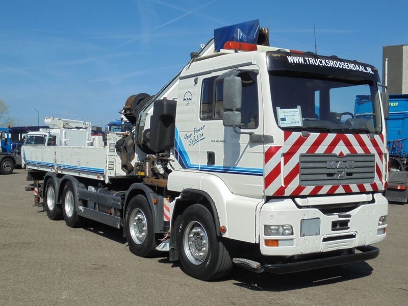 MAN TGA 41.460 1e Owner + Manual + Fassi F800XP 6x hydr. + Winch + hoogzit 8x4 + Low KM + Remote + FLY-JIB Prepared - Tovornjak z dvigalom: slika 3 MAN TGA 41.460 1e Owner + Manual + Fassi F800XP 6x hydr. + Winch + hoogzit 8x4 + Low KM + Remote + FLY-JIB Prepared - Tovornjak z dvigalom: slika 3