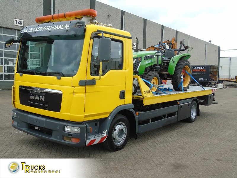 MAN TGL 8.180 + winch + MANUAL + EURO 5 + system working - Tovornjak avtotransporter: slika 1 MAN TGL 8.180 + winch + MANUAL + EURO 5 + system working - Tovornjak avtotransporter: slika 1