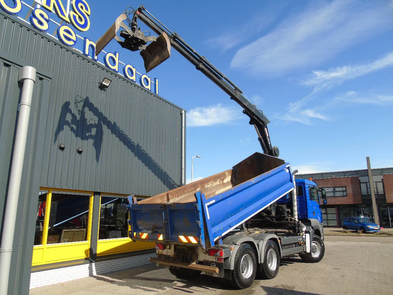 MAN TGS 26.360 + 6X6 + 3 SIDE + HIAB 144 ES 3 HIDUO + EURO 5 COMPLETE - Tovornjak prekucnik, Tovornjak z dvigalom: slika 3 MAN TGS 26.360 + 6X6 + 3 SIDE + HIAB 144 ES 3 HIDUO + EURO 5 COMPLETE - Tovornjak prekucnik, Tovornjak z dvigalom: slika 3